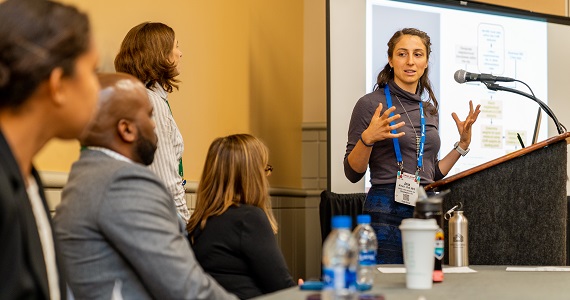 Researchers Jennifer Kolker, Kari Moore, Jana Hirsh, and Raynard Washington of the City of Philadelphia Department of health present